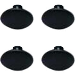 NZ 55302 TT Puffer schwarz, unbedruckt (4 Stück)