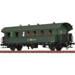 46831 H0 Gepäckwagen Pwghs, DB, Ep.III, mit Beleuchtung