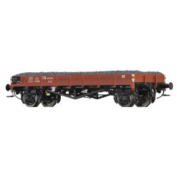 49358 H0 Flachwagen Xr 35 mit Schotterladung, DB, Ep.III