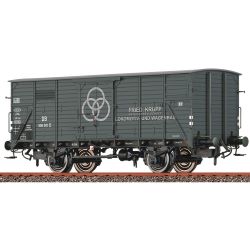 50957 H0 Gedeckter Güterwagen G10, DB, Ep.III 'Krupp Stahl'