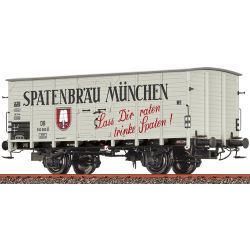 50987 H0 Gedeckter Güterwagen G10, DB, Ep.III 'Spatenbräu München'