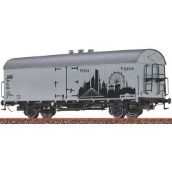 50989 H0 Gedeckter Güterwagen Ibs 'Skyline Wien'