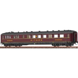 Brawa 51080 H0 Speisewagen WR4ü-39, withROPA, DR, Ep.III, with Beleuchtung, AC