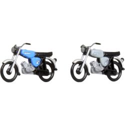 55045130 TT 2er Set Simson S51B + S50, blau und grau, Fertigmodelle