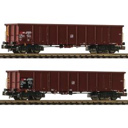 830252 N 2-tlg. Set: Offene Güterwagen, SBB, Ep. V