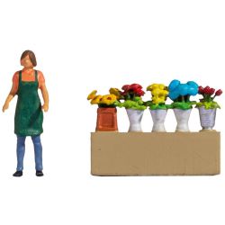 16502 H0 Tiny-Scenes "Blumenstand"