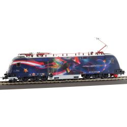 7510062 H0 E-Lok Rh 1116 „Fußball vereint Europa“, ÖBB, Ep. VI (inkl. Sound)