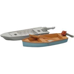 387.10 H0 Anglerboote Modern 2 Stk