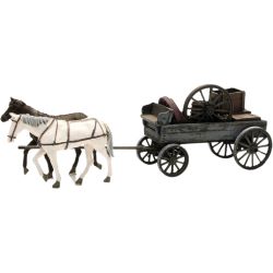 387.286 H0 Flachwagen mit Ladung