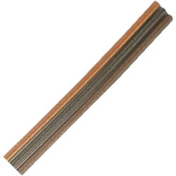 32394 Flachband-Litze 0,14mm², 25m, hellbraun-schwarz-dunkelbraun