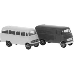 10212 Mercedes MB L/O 319, Kasten und Bus, 1960