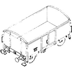 9254 H0 Güterwagenzurüstteile