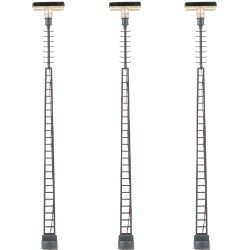 180110 LED-Gittermast-Bogenleuchte, kaltweiß, 3 Stück