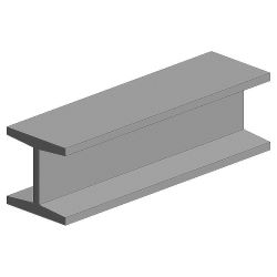 500287 H-Profil, 350x6,3x6,0 mm - 1/4, 2 Stück