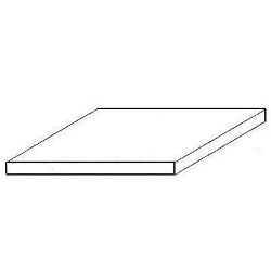 509006 Durchsichtige Polystyrolplatte, 150x300x0,25 mm, 2 Stück