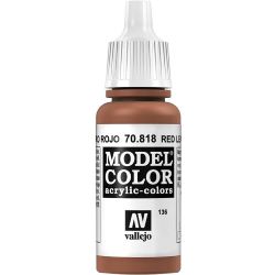 770818 Model Color Lederrot, matt, 17 ml