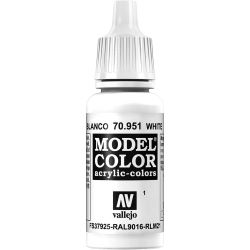 770951 Model Color Weiß, matt, 17 ml