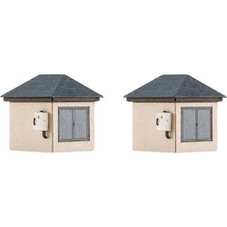 38062 H0 Trafostation 2 x, Bausatz