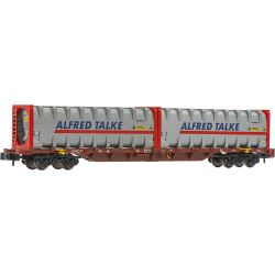 HN6590 N Containerwagen Sgnss, FS, Ep.VI 'Alfred Talke'