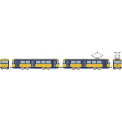 327721 N Tram-system, Leipziger Straßenbahn, Typ Tatra T4+B4