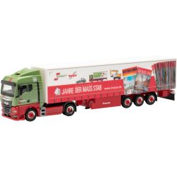 315555 H0 MAN TGX GM Gardinenplanen-Sattelzug 'Wandt / 40 Jahre Der Mass:stab'