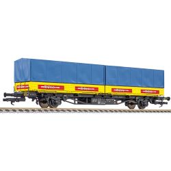 L235224 H0 Containertragwagen Lgjs, Spedition MOLL Pritschen, DB, Ep. IV