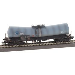 MU-H0-G32062 H0 Knickkesselwagen gealtert, KVG, Ep. V-VI