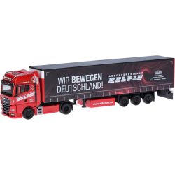 317771 H0 MAN TGX GX Gardinenplanen-Sattelzug "KELPIN/Wir bewegen Deutschland"
