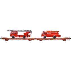 533604 H0 Flachwageneinheit TWA 1060, DBAG, Ep. VI