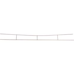 183 H0 Fahrdraht verkupfert 0,5 x 380 mm offen (5 Stück)