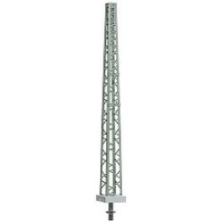126 H0 Turmmast 160 mm hoch, lackiert (4 Stück)