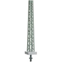 124 H0 Abspannmast 105 mm hoch, lackiert (2 Stück)