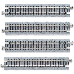 20-020 N Gleis gerade 124 mm, 4 Stück
