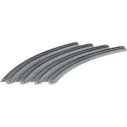 20-120 N Gleis gebogen R 315-45°, 4 Stück