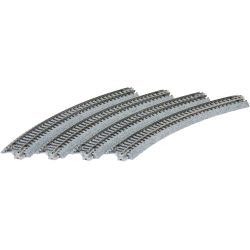 20-130 N Gleis gebogen R 348-30°, 4 Stück