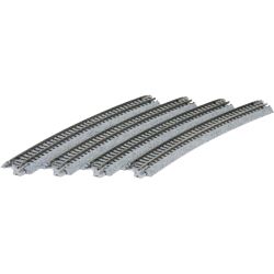 20-150 N Gleis gebogen R 718-15°, 4 Stück