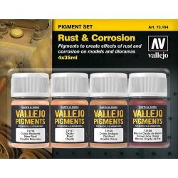 773194 Pigment-Set Rost und Korrosion (4x 35 ml)