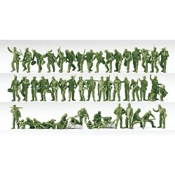 16506 H0 Bausatz: Soldaten, Bundeswehr