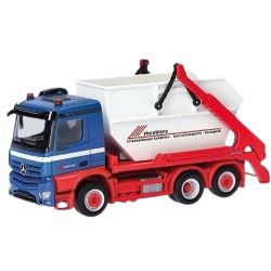 956604 H0 MB Arocs M Absetzmulden-LKW 3a Riwa