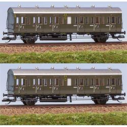 70006 TT 2er Set Einheitsabteilwagen, DRG, Ep. II