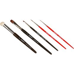 78205 Modellbaupinsel-Set für Alterung von Gebäuden und Bemalen von Figuren