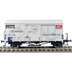 EX24023 H0 Gedeckter Güterwagen Oppeln FRICO Rivella, NS, Ep. III