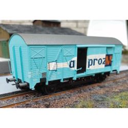 EX21070 H0 Gedeckter Güterwagen Gmms40 EUROP, DB, Ep. III