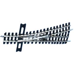 56316 Fertigweiche HO/HOe, links, Profilhöhe 2,5mm