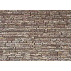 170604 Mauerplatte, Sandstein, grün-gelb-braun, 25,0 x 12,5 cm