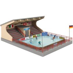 134005 H0 Kunsteisbahn mit bewegten Figuren