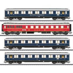 Märklin 43233 - H0 - DB - 4tlg. Wagen-Set "F41 SENATOR" - OVP - #D41366 | Condition: Gebraucht