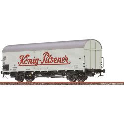 50982 H0 Gedeckter Güterwagen Ibdlps383, DB, Ep.III 'König Pilsener', AC