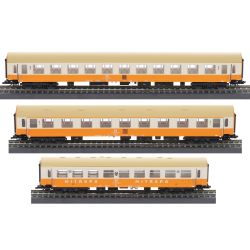 01805 TT 3er Set Personenwagen 'Städteexpress', DR, Ep. IV