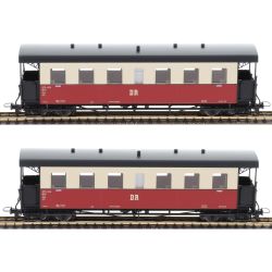 03995 H0e 2er Set Personenwagen, KB4i, DR, Ep. IV